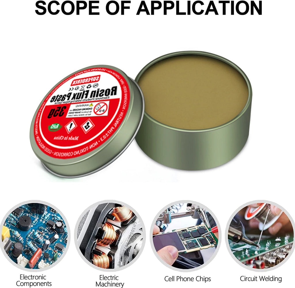 Soldering Flux Lead-Free Solder Paste Flux Tin Solder Paste Welding Flux for Phone Board Repair Electric Soldering Repair