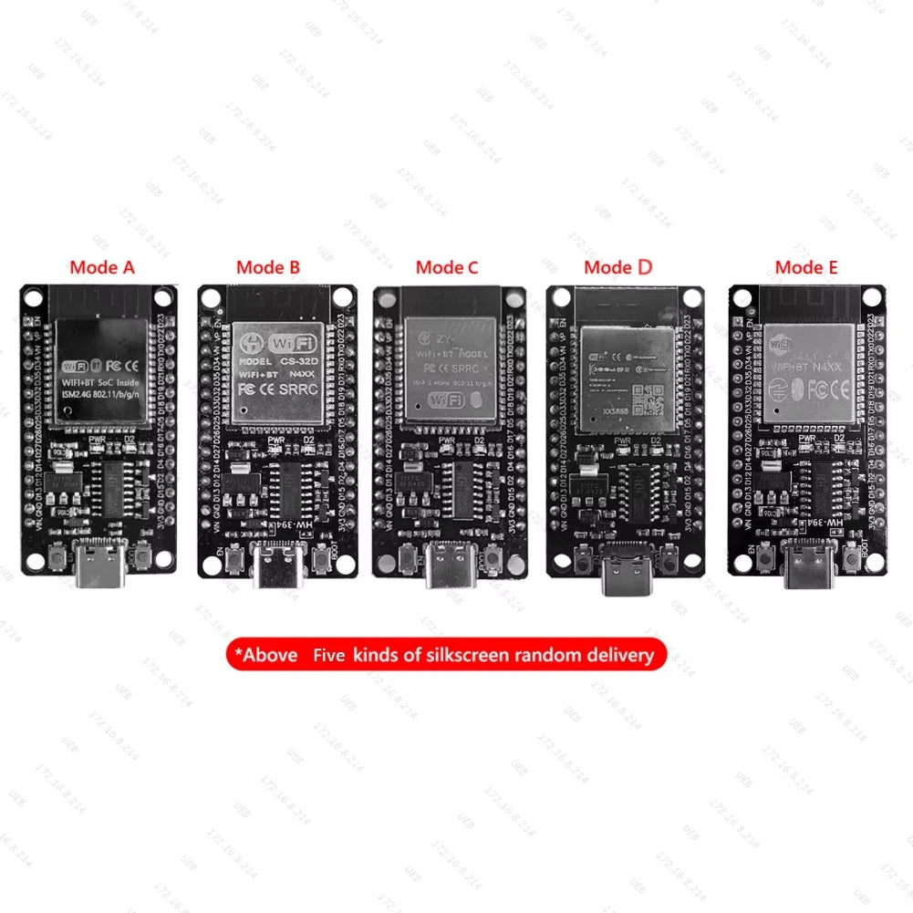 1-3Set E32 CH340C Development Board TYPE-C / Micro USB WiFi+Bluetooth Ultra-Low Power Consumption SPI Wireless Module