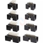 10Pcs Pitch 1.27mm 2.0mm 2.54mm Male Socket Straight IDC Box Headers PCB CONNECTOR DOUBLE ROW DC3 HEADER DIP 6/10/20/26/34/40Pin