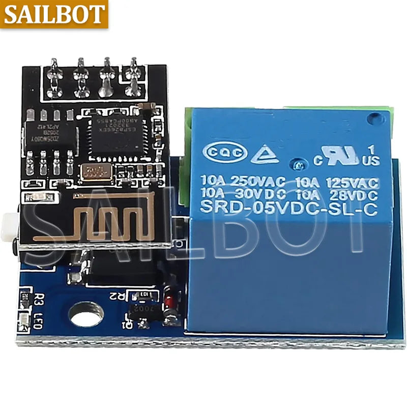 1-10PCS ESP8266 ESP-01S 5V WiFi Relay Module Things Smart Home Remote Control Switch For Phone ESP01S Wireless WIFI Module