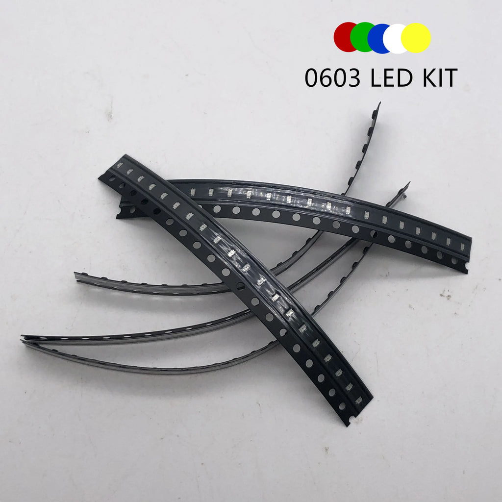 100PCS/LOT SMD LED Kit 1206 1210 5050 5730 0805 0603 3528 2835 0402 Red/Green/Blue/White/Yellow led diode set 5Colors Each 20PCS