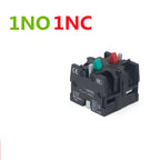 XB2 Rotary Switch 2/3 Position Self Locking / Self Resetting Selector Knob Switch 1NO/2NO/1NO1NC BD21 BD33 BD22 BD25 BD45 BD53