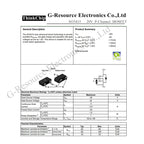 (100pcs) AO3415 SOT-23 3415 SMD Field Effect Transistor (Marking AFCP) P-Channel MOS-FET