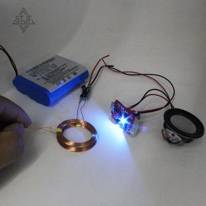 5V 1A/2A Wireless Power Supply Module Wireless Charger Module Transmitter Receiver Terminal Circuit Board Module for DIY Phone