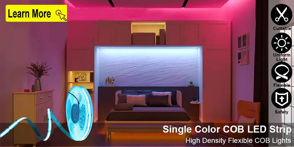 SK6812 RGBW (Similar WS2812B) Led Strip Light 4 in 1 30/60/144Leds/Pixels/m Individual Addressable Led Tape IP30/IP65/IP67 DC5V