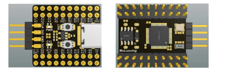 SONGXIN LIGHT Mini STM32F103C8T6 CH340 Board Original Microcontroller Development ARM Core Correx-m3 Architecture Minimum System