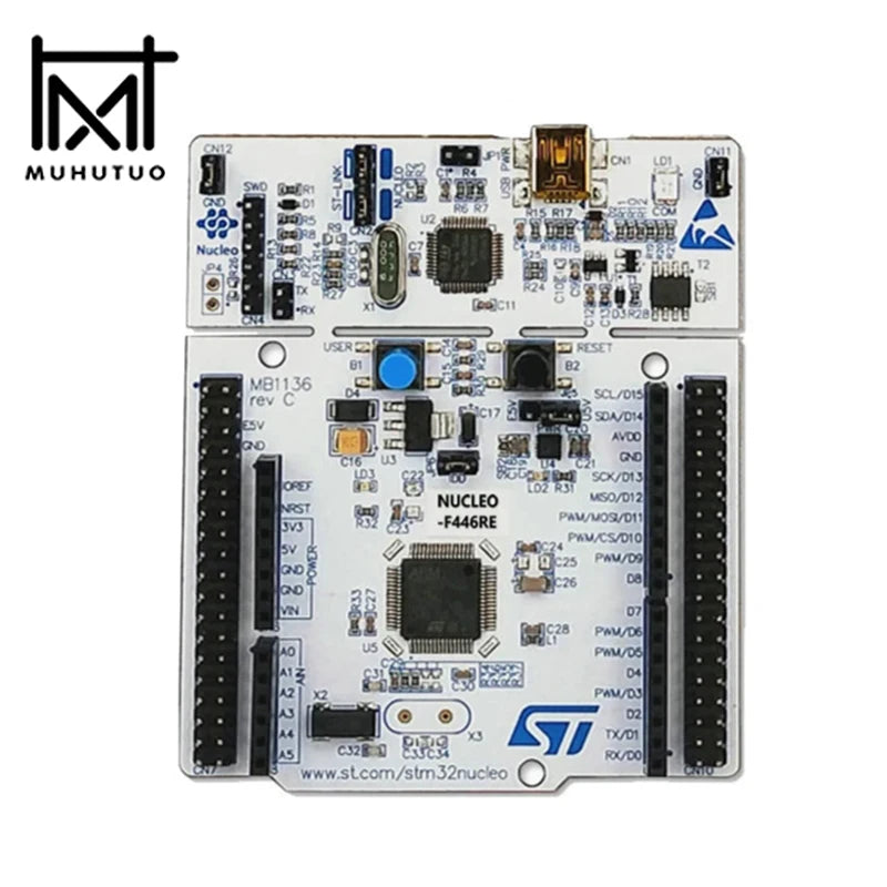 STM32F4 Series Nucleo Development Board Nucleo-F446RE Arm Cortex-M4 Microcontroller Evaluation Board