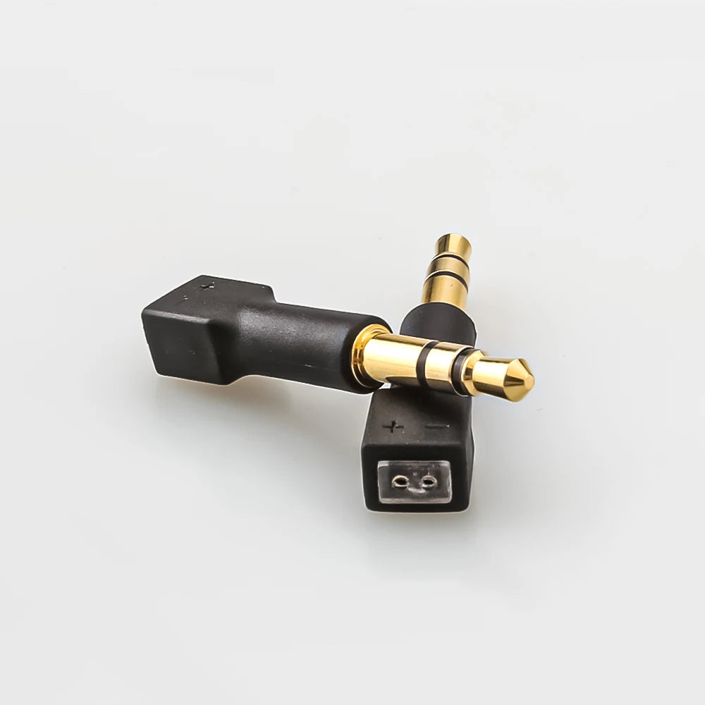 1 Pair 3.5mm to MMCX Adapter/0.78mm Pins for M1 M2 ZX-1 WTD-3 Headphones Conversion Pin DIY Stereo Headset
