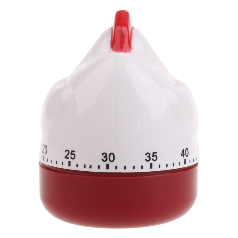 M4YC Cute Hen Shape Kitchen Cooking Timer Mechanical Countdown Clock Alarm Reminder Tool Home Decor