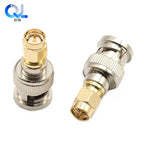 SMA to BNC Adapter SMA Male Plug to BNC Female M/F Radio Antenna Connector RF Converter M/F Radio Antenna Adapters Kit Coaxial