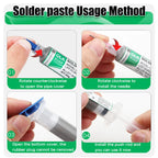 OLK Sn63Pb37 Solder Paste, Flux,Sn99.3cu0.7 Lead-Free Solder Paste Free Cleaning Is Widely Used In All Kinds Of Soldering