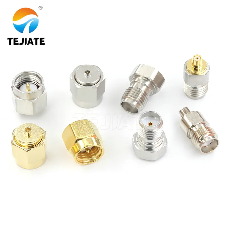 1PCS SMA toRF Antena UFL Seat, a third or fourth generation copper stainless steel JK male and female RF coaxial connector