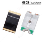 1000pcs 0603 0805 1206 IR SMD Chip 850nm 940nm Emitter Receiver Infrared Transmitter Phototransistor Photodiode Invisible DIY