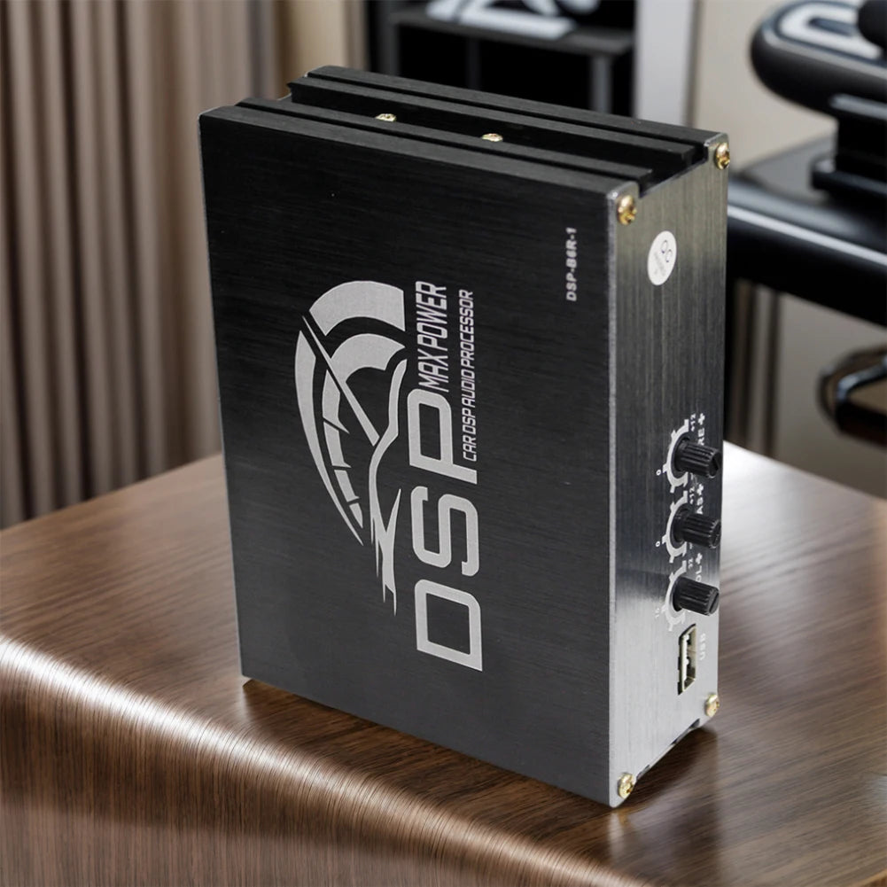 4x50W DSP Car Power Amplifier Support APP Control Audio Digital Sound Processor Car DSP Amplifier for Car Audio Enhancement