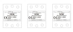 GEYA GSR1-1 Solid State Relay DC-AC DC-DC AC-AC Single Phase SSR 10A 25A 40A 60A 80A 100A 120A Without Cover