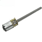DC 3V 6v  gear motor N20 long shaft screw motor M4-55 threaded rod low speed metal Electric motor Smart car