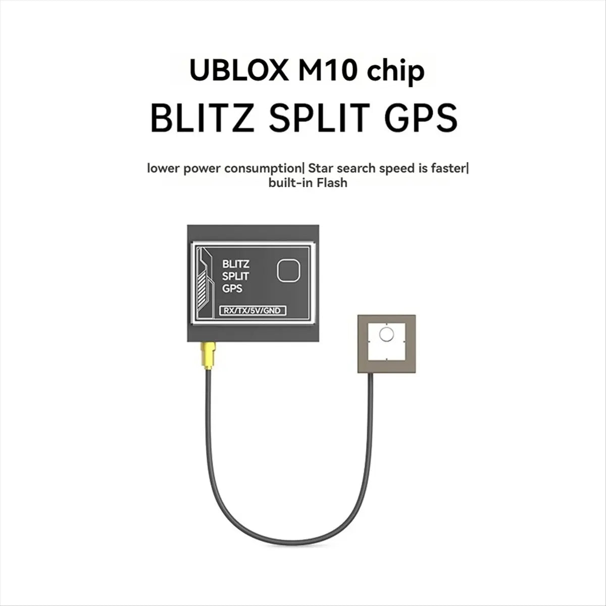 【ELEVATE LIFE】For SPLIT GPS Defender25 UBLOX M10 Onboard for RC DIY FPV Racing Drone