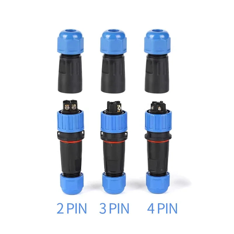 5/10/100Pcs SP16/17/20/21 Screw Wiring Connector Solderless Industrial Plug Aviation Plug Male And Female Docking Quick Wiring