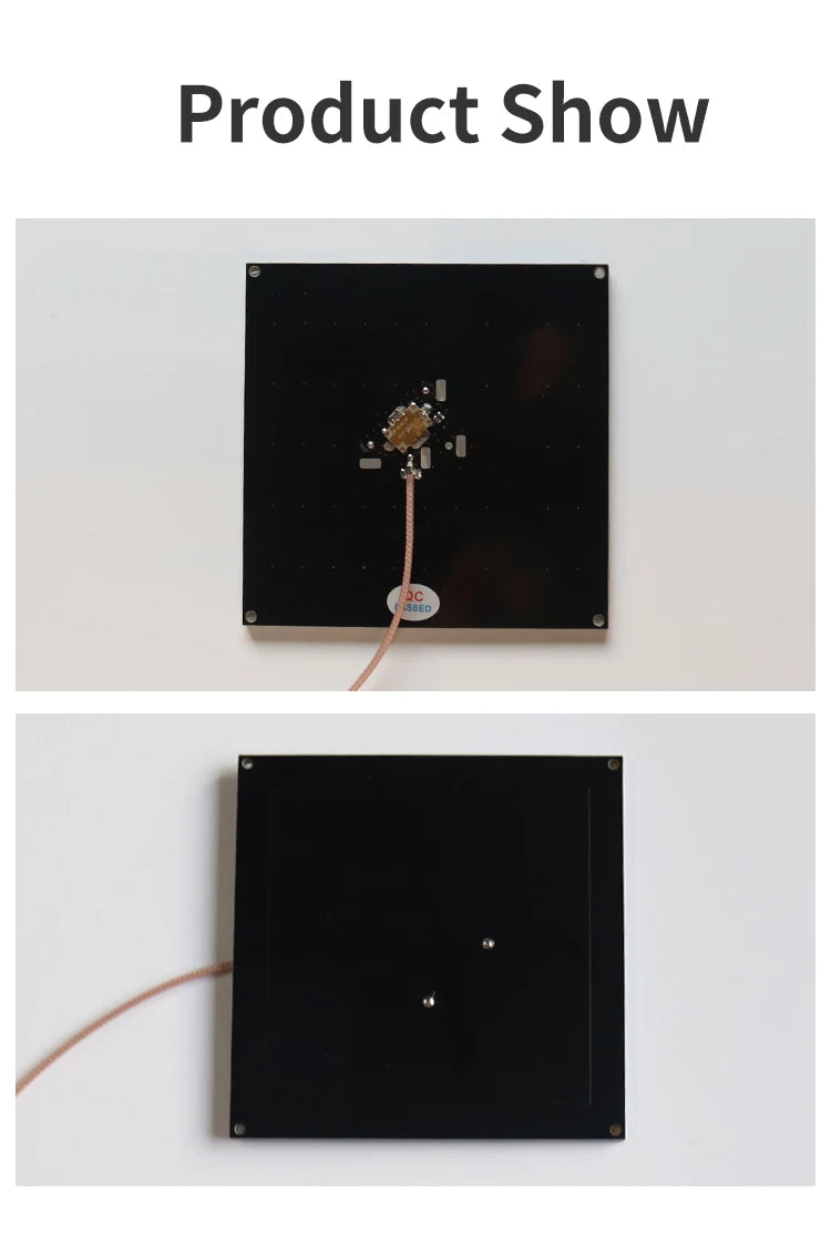 UHF RFID Antenna 3dbi 5dbi Gain Circular Polarization Antenna SMA Female Connector RFID UHF PCB Antenna for Shelf Management