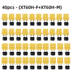 XT60H Connector Plug with Sheath Housing Female Male XT60 Bullet Adapters Connectors for RC Lipo Battery Car Drone Airplane