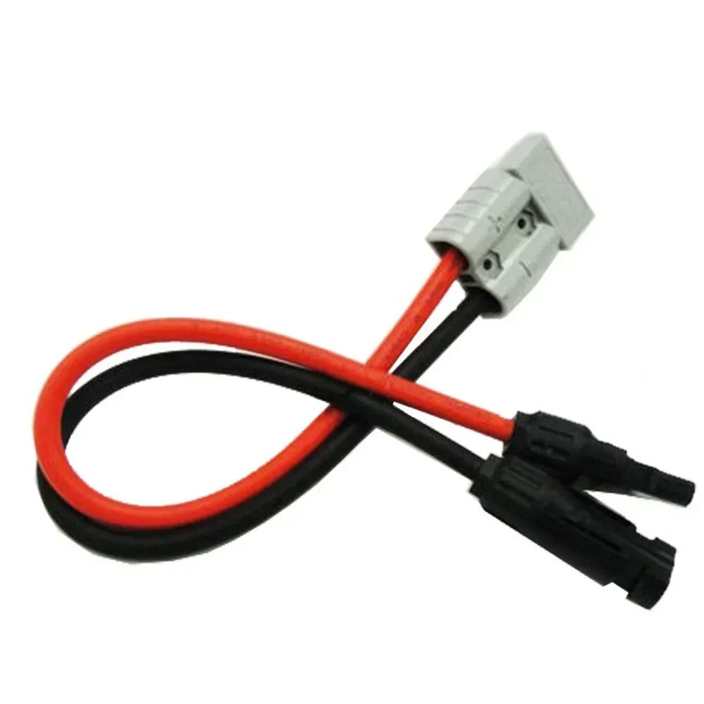 50 AMP For Anderson Plug Connector To Solar Panel Cable Y Adaptor Connector 30cm 12AWG  Male And Female Connectors Parts