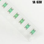10pcs SMD 1206 3216 Fuse 0.125A 0.2A 0.25A 0.375A 0.5A 0.75A 1A 1.25A 2A 3A 4A 5A 32V 63V 125V 466 LF Very Fast Acting Blow