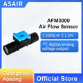 ASAIR AFM3000 Gas Air Flow Sensor Digital/Analog Output Bidirectional Measurement