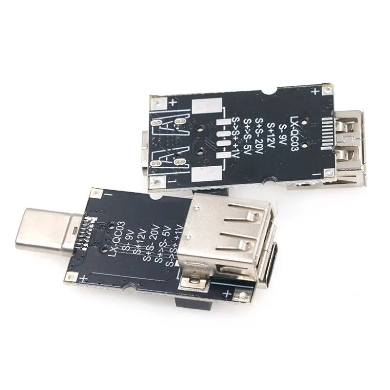 100W 5A USB Type-C QC Decoy Trigger Board 5V 9V 12V 15V 20V Output PD 2.0 3.0 Trigger Adapter Cable Connection Polling Detector