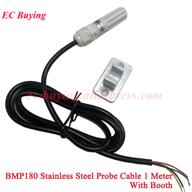 DS18B20 LM35DZ BMP180 BMP280 BME280 BMP180 BME680 BME688 SGP30 SGP40 Waterproof Thread Temperature Probe Sensor Stainless Steel