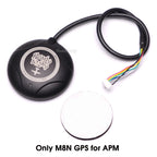M8N 8N / / 7M / 6M GPS High Precision Built in Compass w/ Stand Holder for APM AMP2.6 APM2.8 Pixhawk Pix 2.4.6 2.4.8