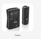 ZOERAX RJ45 RJ12 RJ11 Network Crimp Tool 8P6P4P Tester Tool With Strip,Cut,Crimp and Test Functions(Battery is Not Included)