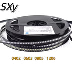 SMD LED Diode Tape Reel 0402 0603 0805 1206 1210, Multi Color Red Green Blue Yellow Warm White Purple Pink Orange SMT LED Lamp
