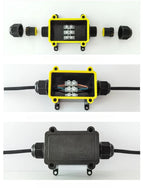 2Way IP68 Underwater Waterproof 2/3Way 4-11mm M20 Power Cord Line Wire External LED Pool Lamp Outdoor Light Cable Junction Box