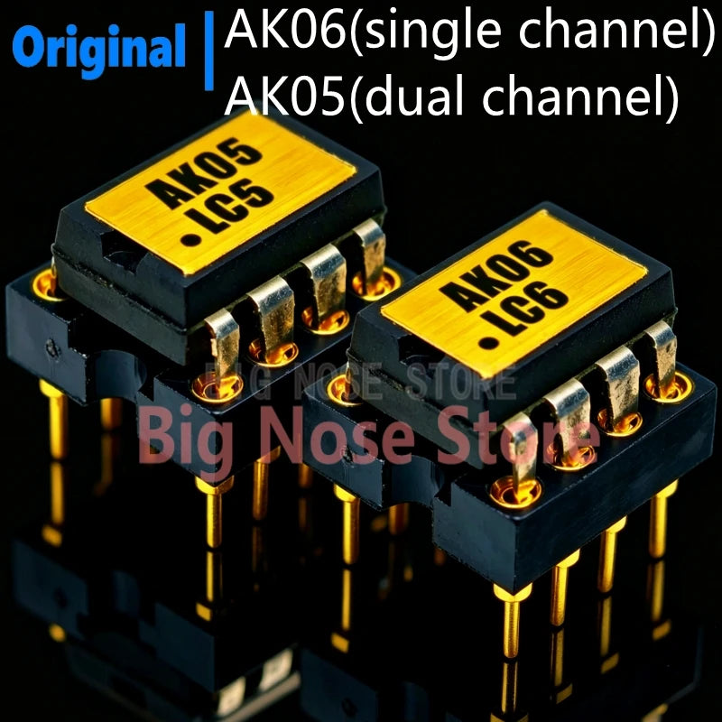 AK05 LC5 AK06 LC6 Golden standard dual single OPAMP amplifier replace MUSES02 OPA2604AP MUSES8920 MUSES8820 OPA2134PA LME49720NA