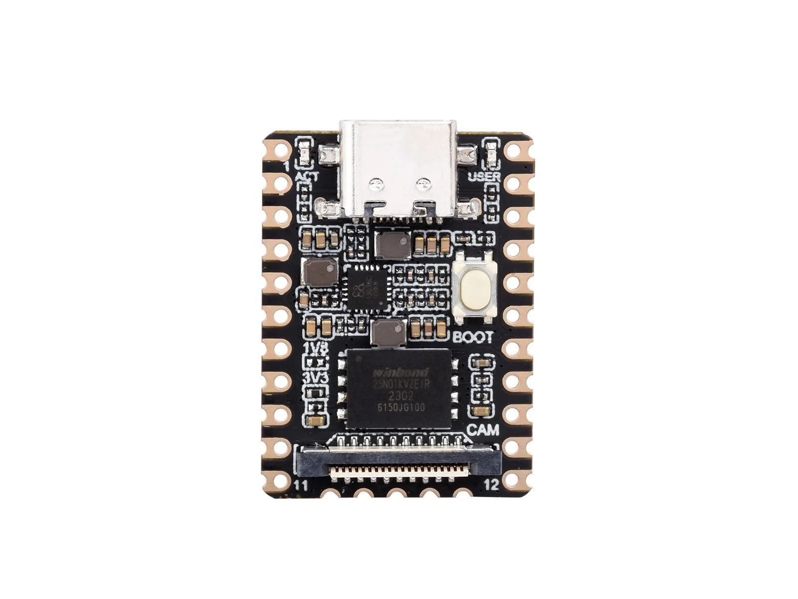 Pico Mini RV1103 Linux Micro Development Board  Integrates ARM Cortex-A7/RISC-V MCU/NPU/ISP Processors