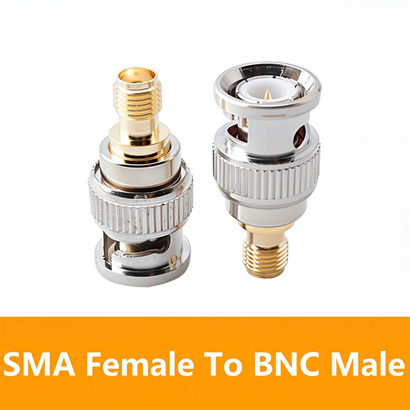 5pcs BNC to SMA Connectors SMA BNC Adapter Male to Female for Antenna/Extension Cable SMA to BNC RF Connector