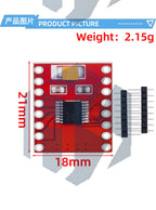 TB6612/DRV8833 Dual Motor Driver 1A TB6612FNG for Arduino Microcontroller Better than L298N