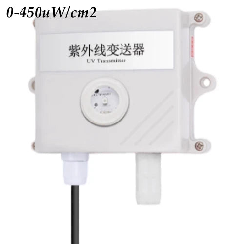UV Light Intensity Meter Ultraviolet Sensor 4-20mA RS485 0-5V 10V Solar UV Sensor Detector Illuminance Sunshine Transmitter