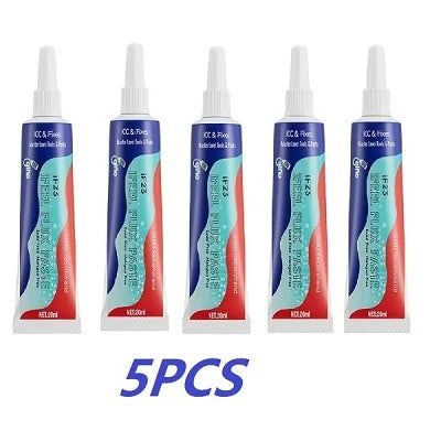 RELIFE F-21 10CC Lead-free and Halogen-free Tin Soldering Paste For PCB Rework Welding Flux Syringe Type Emulsified Solder