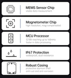 WitMotion [Accelerometer+Inclinometer] HWT901B TTL MPU9250 9-axis Gyroscope+Angle(XY0.1°)+Digital Compass+Air Pressure+Altitude