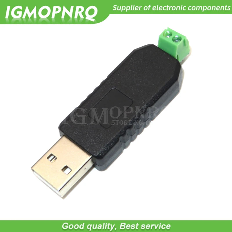 5PCS USB to RS485 485 Converter Adapter Support Win7 XP Vista Linux Mac OS WinCE5.0