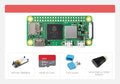 Raspberry Pi Zero 2 W Development Board PI0 2W with case Bluetooth BLE/WiFi 1GHz CPU 512MB RAM MINI HDMI 40PIN GPIO DIY game