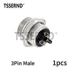 GX12 GX16 GX20 2 3 4 5 6 7 8 9 10 Pin Connector Male Female Butting Wire Cable Circular Aviation Socket Plug