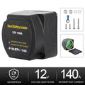 Dual Smart Battery Isolator 12V 140A Relay Voltage Sensitive Protection VSR Split Charge For Car RV Boat Marine Turck