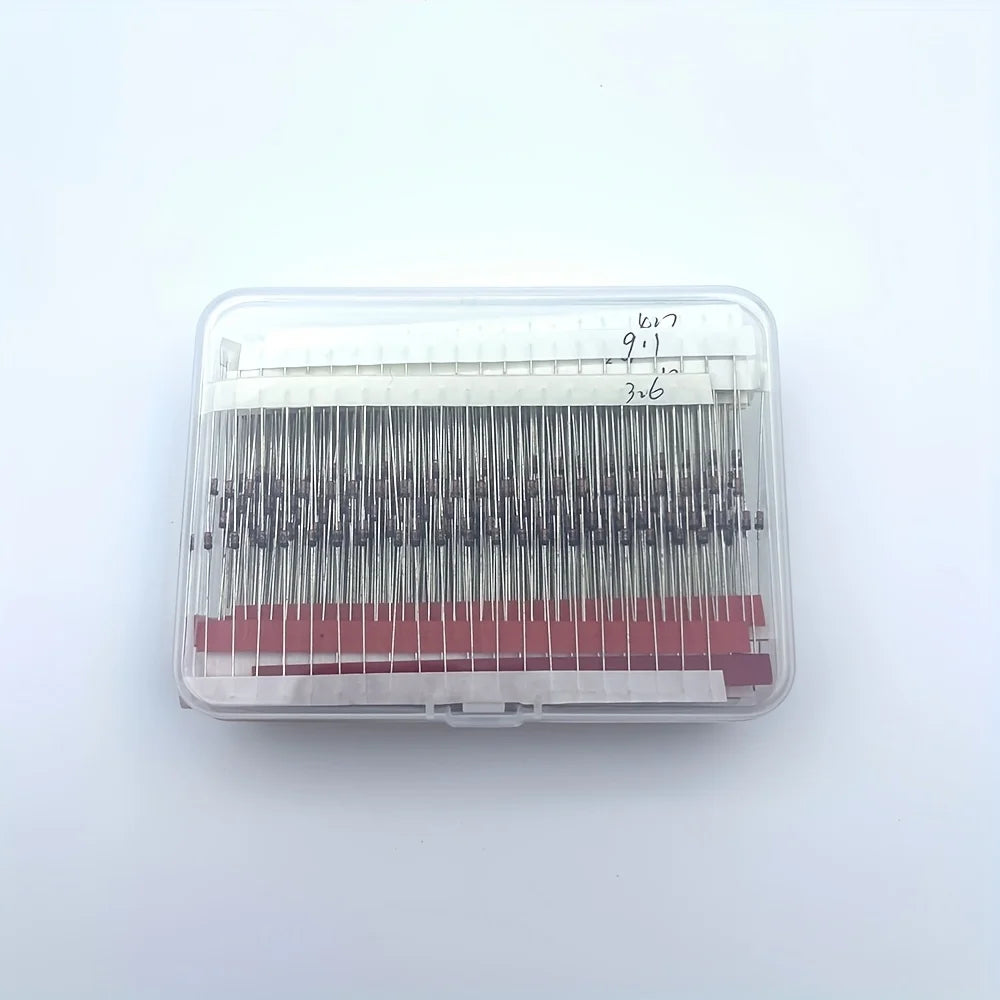 1W 30Values*20Pcs=600Pcs  Zener Diode Kit DO-41 3V-47V Component Diy Box Free