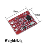 5PCS TTP223 Touch Key Switch Module Touching Button Self-Locking/No-Locking Capacitive Switches Single Channel Reconstruction