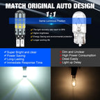XSTORM T10 Led Bulb W5W LED 168 194 Canbus Nor Error 27SMD 3030 Car Signal Lights Clearance License Plate Lamp 6000K White 12V