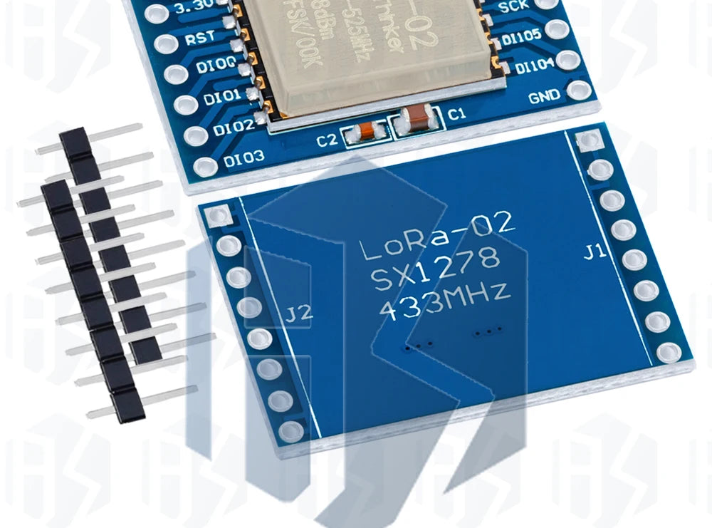 433MHZ SX1278 LoRa Module 433M 10KM Ra-02 Wireless Spread Spectrum Transmission Board 2.4G IPX Antenna for Smart Home