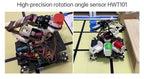 WitMotion HWT101CT High Precision Z-Axis Gyroscope Angle Sensor MEMS Inclinometer axis no drift Module for Robot ROS Drone AGV