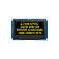 2.7 Inch 256*128 OLED Display Screen COG SPI IIC I2C interface 4PIN 7PIN 30PIN LCD Panel 256x128